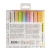 Brush Pen estuche Pastel | 10 colores